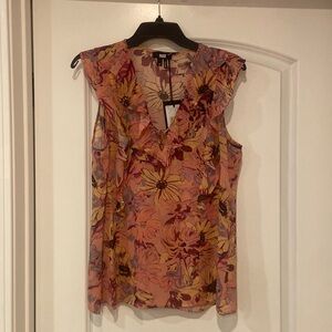 Cataleya Silk Blouse In Floral Print